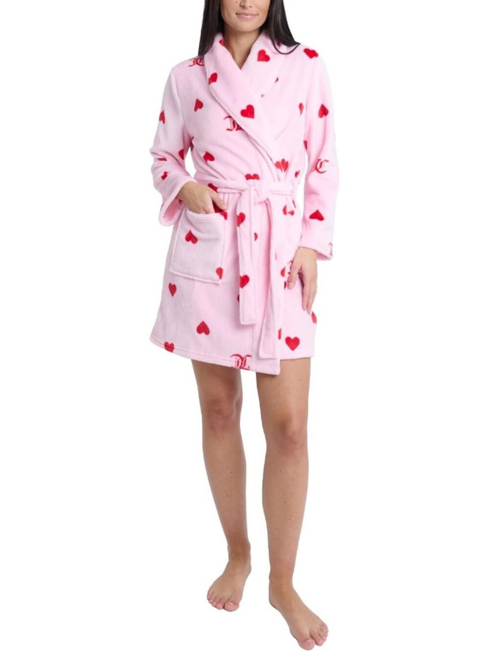 Super Soft Luxe Plush Shawl Collar Robe for Women - Cozy Lounge Wear, Perfect